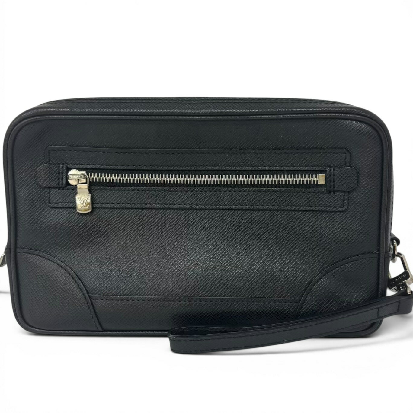 LOUIS VUITTON ルイ ヴィトン タイガ ネオ パヴェル セカンドバッグ クラッチバッグ レザー アルドワーズ 黒 ブラック M32902
