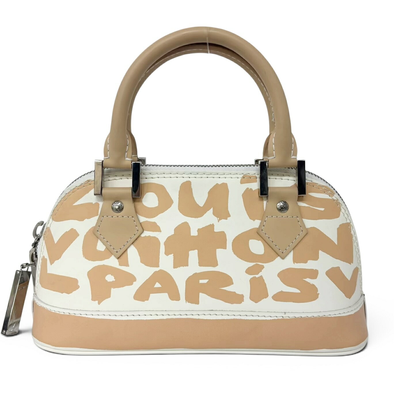 Vanity Bags, Cases - LOUIS VUITTON ルイヴィトン ハンドバッグ モノグラム グラフィティ アルマPM オリゾンタル ベージュ M92178