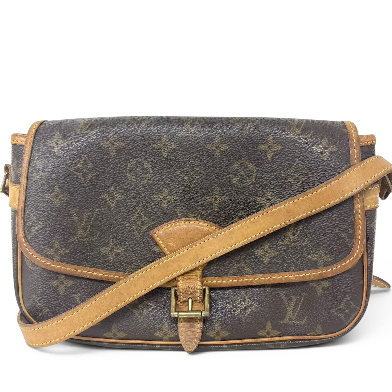 LOUIS VUITTON - LOUIS VUITTON ルイ ヴィトン モノグラム ソローニュ ショルダーバッグ 斜め掛け 斜めがけショルダー M42250