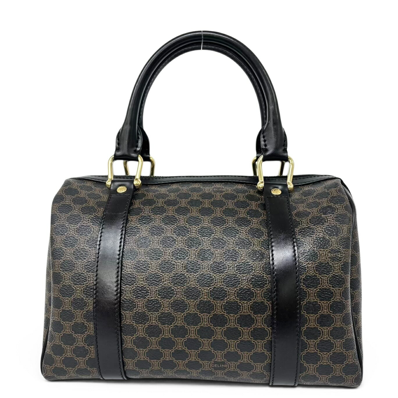 楽天市場】celine マカダム柄 ボストンバッグの通販