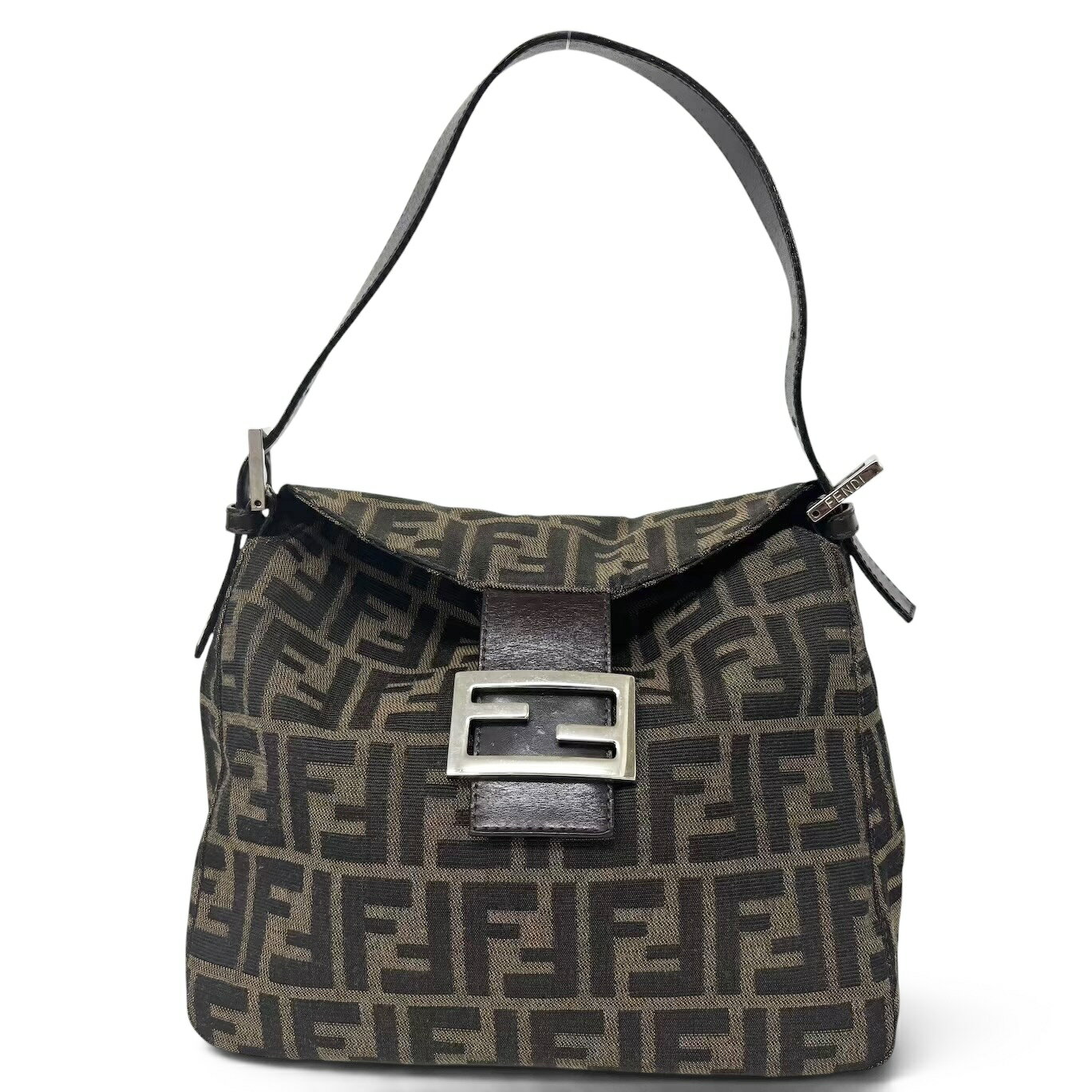 乐天商城 - FENDI フェンディ ズッカ トートバッグ ブラウン レディース
