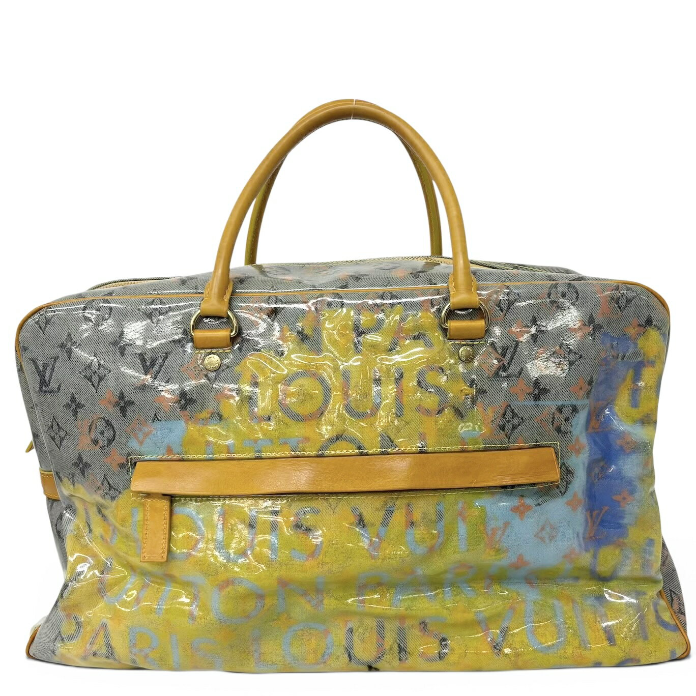 LOUIS VUITTON ルイ ヴィトン モノグラム パルプ ウィークエンダーPM ハンドバッグ ボストンバッグ トラベルバッグ M95733