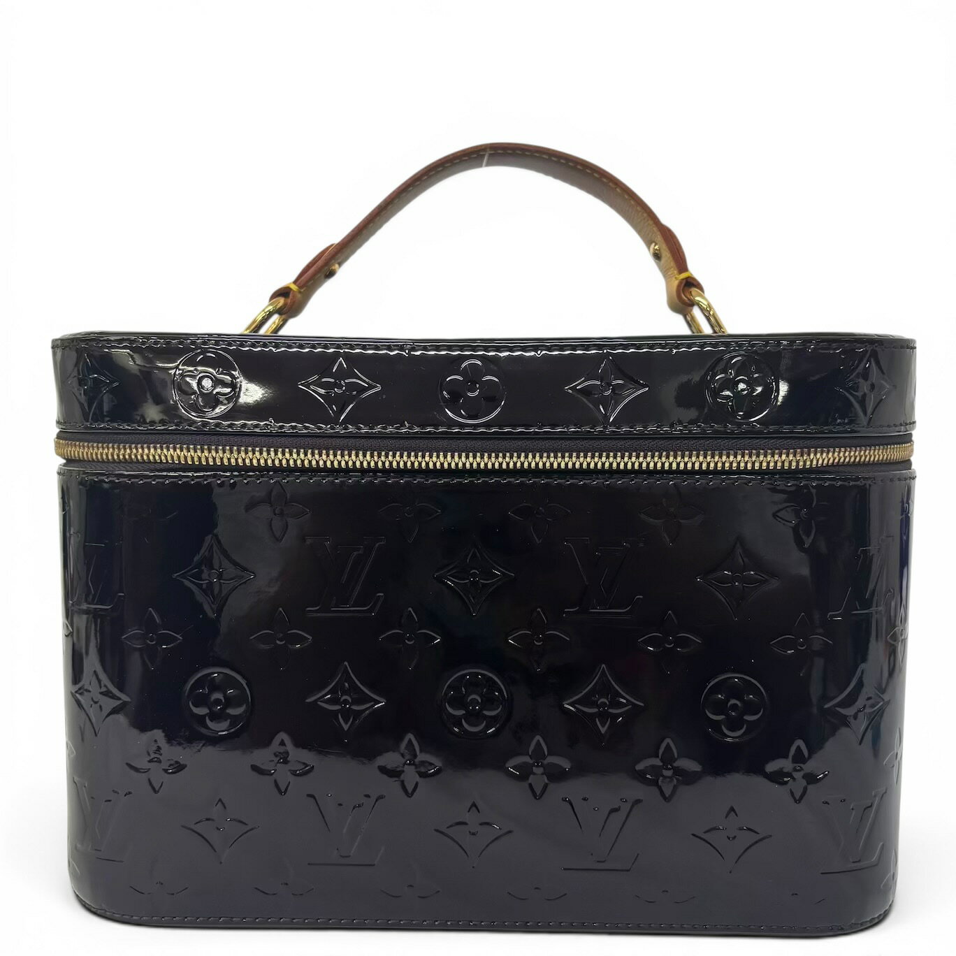 乐天商城 - LOUIS VUITTON ルイヴィトン モノグラムヴェルニ ヴァニティGM アマラント ハンドバッグ M93512 レディース