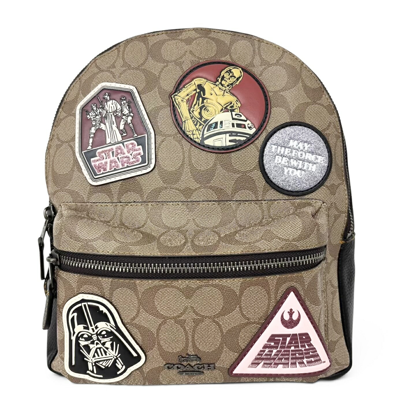 乐天商城 - COACH × STAR WARS コーチ スターウォーズ コラボ シグネチャー リュック バックパック レディース
