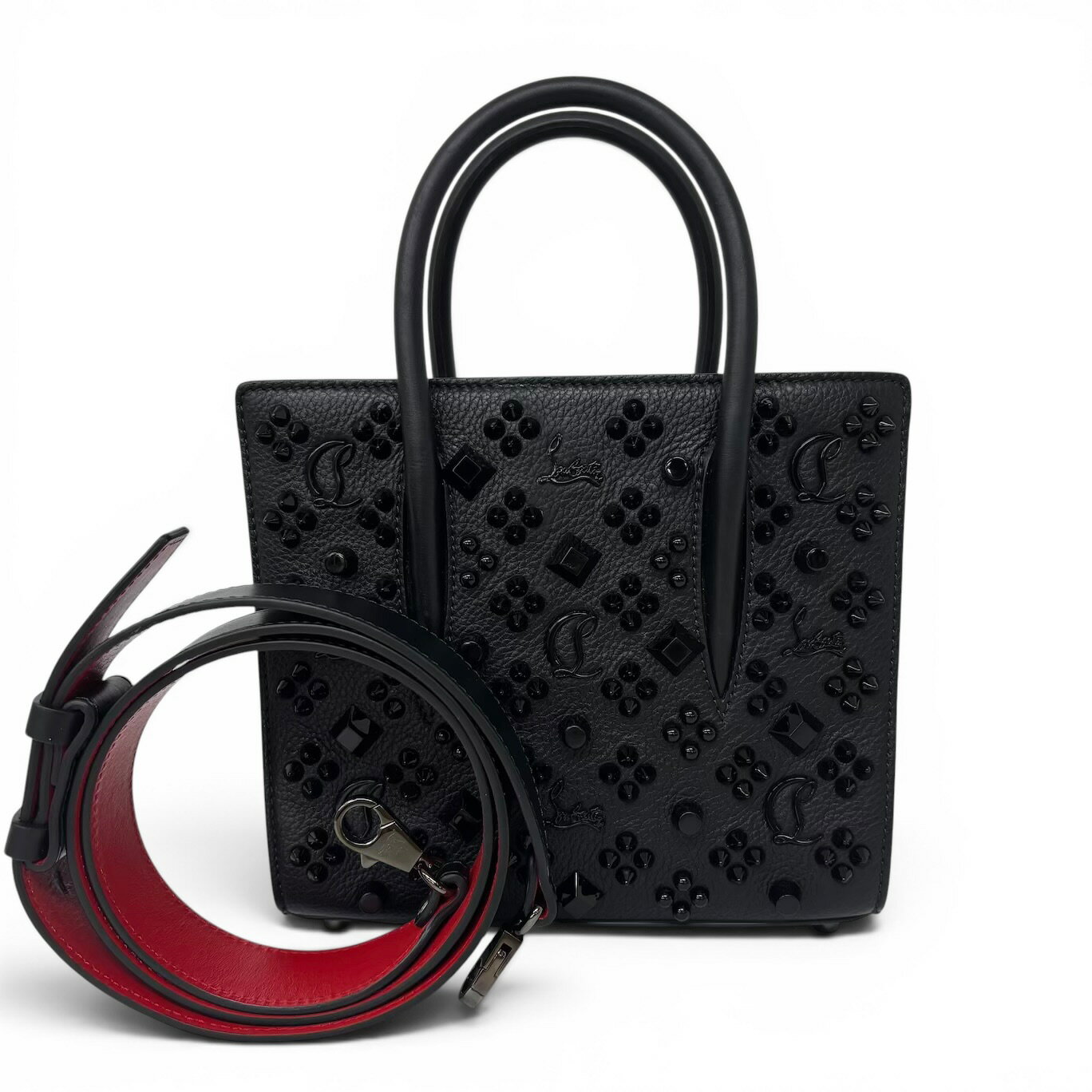 乐天商城 - Christian Louboutin クリスチャンルブタン パロマ S ミニ 2WAY ハンドバッグ レディース