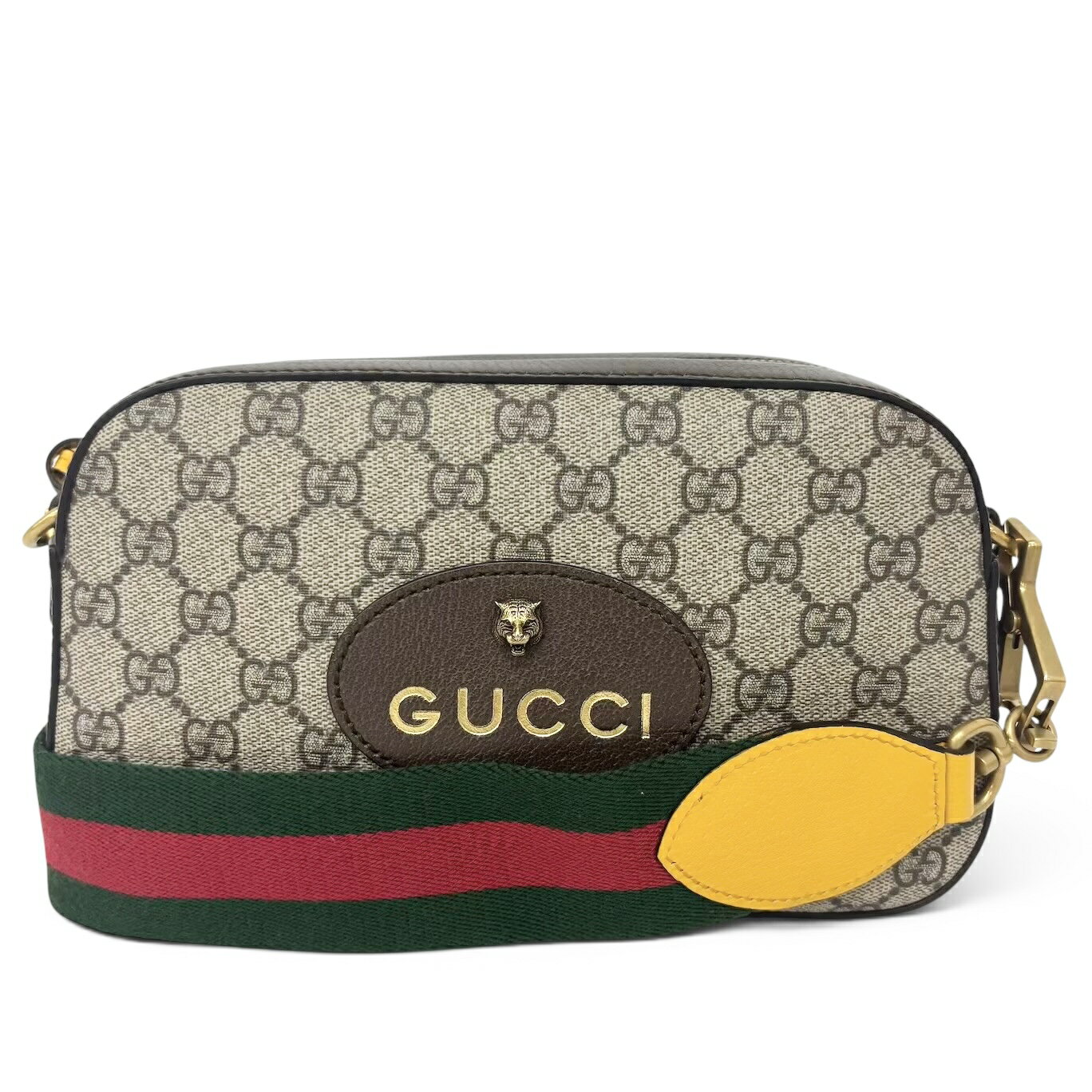 乐天商城 - GUCCI グッチ GGスモール GGスプリーム ネオヴィンテージ メッセンジャーバッグ ショルダーバッグ ベージュ レディース