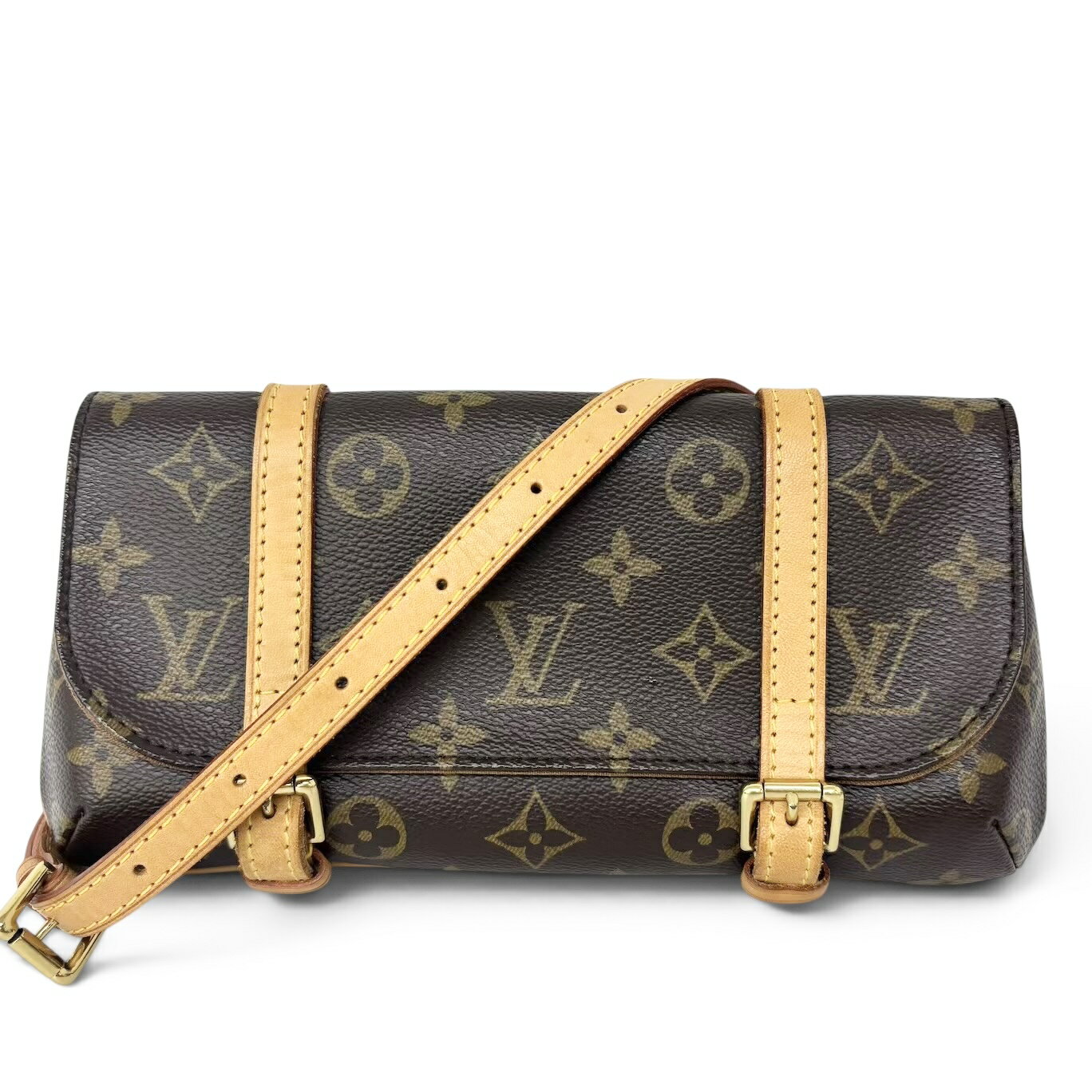 乐天商城 - LOUIS VUITTON ルイヴィトン モノグラム ポシェットマレル ウエストバッグ M51159 レディース