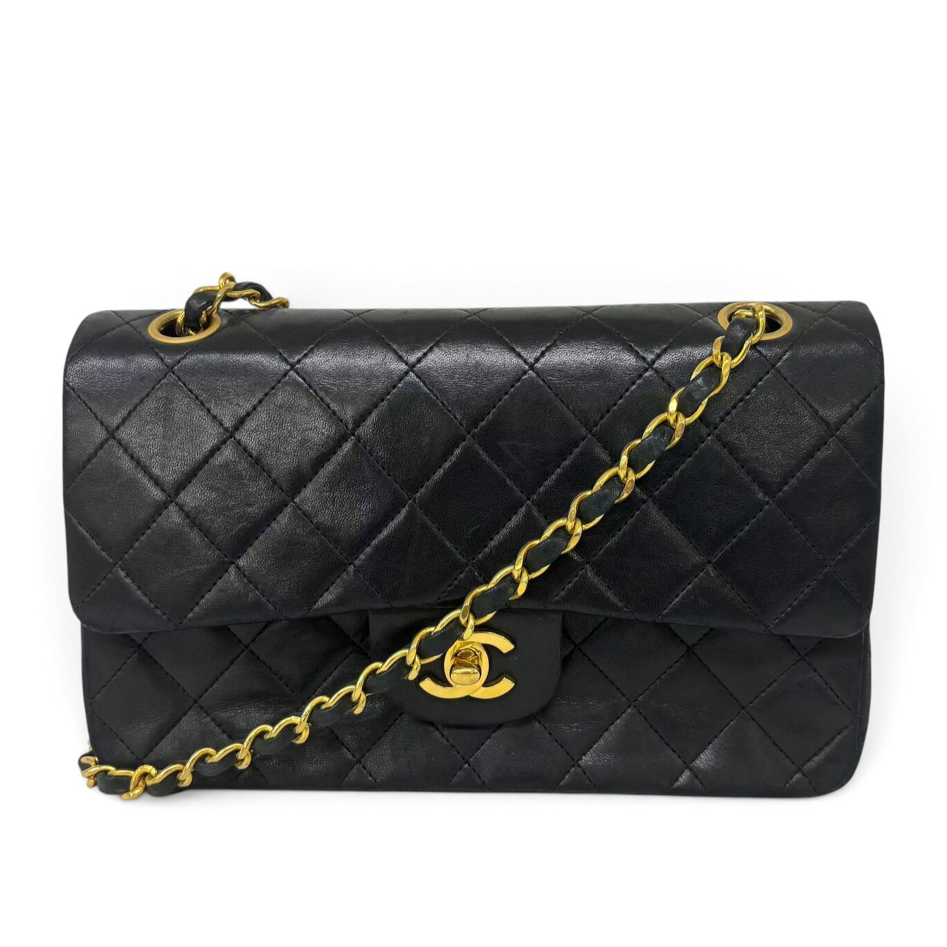 楽天市場】chanel マトラッセ ダブルフラップ チェーン ショルダー
