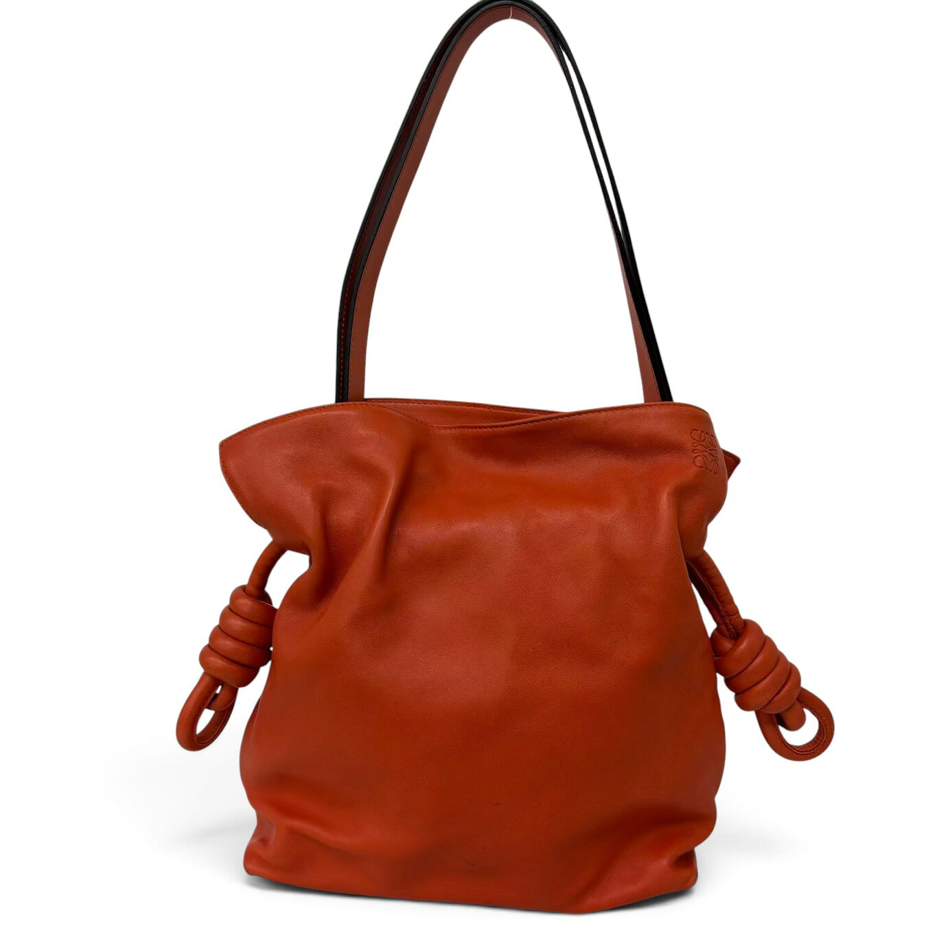 楽天市場】ロエベ loewe バッグ ショルダーバッグ レザー オレンジの通販