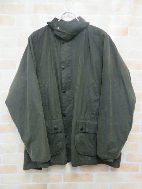 【中古】 Barbour バブアー オイルドジャケット ビデイル カーキ 111369577