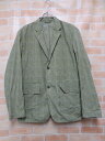 【中古】 DESCENTE PAUSE デサント GLEN CHECK JACKET DLMRJF33 カーキ O 111377335