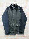 【中古】 Barbour バブアー BEDALE SL CRAZY オイルドジャケット カーキ×ブラック 38 111378092