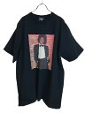 【中古】 HYSTERIC GLAMOUR ヒステリックグラマー MICHAEL JACKSON/OFF THE WALL 1979 マイケルジャクソン フォトプリント Tシャツ ブラック L 44783778