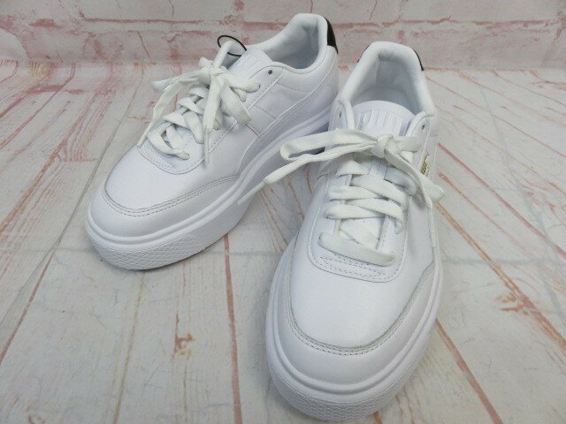 【中古】 PUMA プーマ スニーカー Oslo Maja 374864-01 ホワイト 23.0cm 991789125