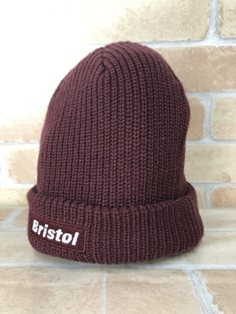 【中古】 タグ付 FCRB エフシーアールビー Small Classic Logo Beanie FCRB-222088 ワインレッド F 111400610
