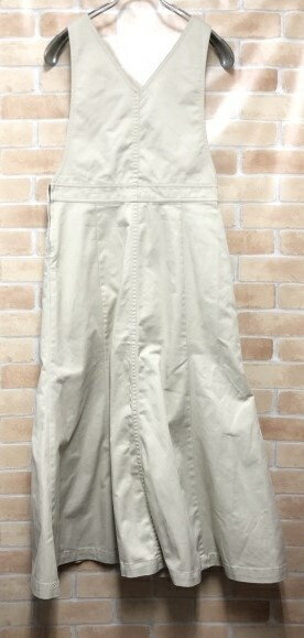 【中古】 UNIVERSAL OVERALL ユニバーサルオーバーオール ジャンパースカート U922894BL ベージュ M 111417105