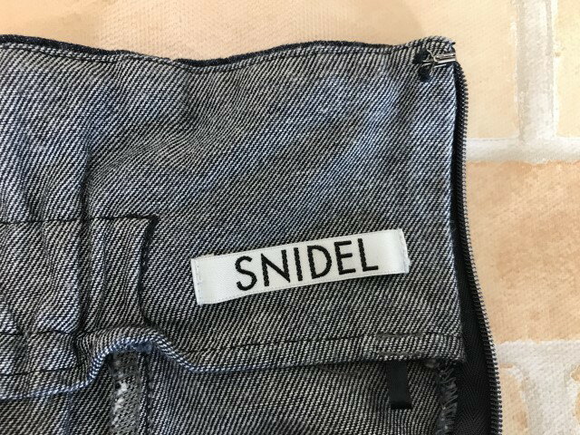 【中古】SNIDEL スナイデル デニム　ロングスカート　ハイウエスト インディゴ 0 44828976