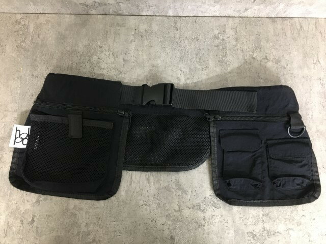 【中古】HOOD フッド ベルト ポケット メッシュ ブラック 33898031