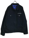 【中古】X-LARGE エクストララージ EMBROIDERY SLAMMED CAR WORK JACKET ジップアップブルゾン ワークジャケット 1012...