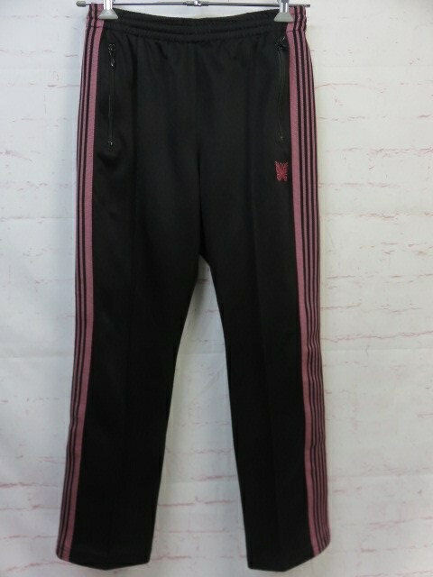 【中古】NEEDLES ニードルズ パンツ ナロートラックパンツ ジャージ LQ230 ブラック S 991846907