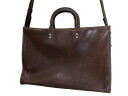 【中古】COACH コーチ C1773-11647 ビジネスバッグ レザー ブラウン 44829312