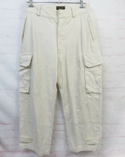 【中古】J.S. Homstead ジャーナルスタンダードホームステッド ヘリンボーンカーゴパンツ 21-030-470-6080-1-0 ホワイト L 991847376 【中古】J.S. Homstead ジャーナルスタンダードホームステッド ヘリンボーンカーゴパンツ 21-030-470-6080-1-0 ホワイト L 991847376