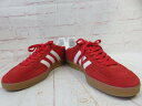 【中古】adidas アディダス スニーカー GAZELLE INDOOR JI2063 レッド 28.0cm 991847464(4)