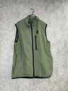 【中古】日本製 S2W8 サウスツーウエストエイト SOUTH2 WEST8 Packable Vest パッカブル ベスト ジップアップ ナイロン カーキ M 33894501(4)