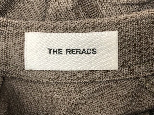 【中古】 THE RERACS ザ リラクス 半袖 ワンピース 23SS-RECS-395L カーキ 36 111428183