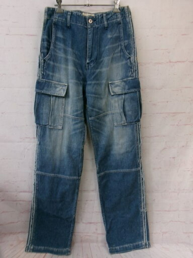 【中古】AVIREX アウ゛ィレックス デニム ブルージーンズ カーゴパンツ ブルー M 991859936 【中古】AVIREX アウ゛ィレックス デニム ブルージーンズ カーゴパンツ ブルー M 991859936