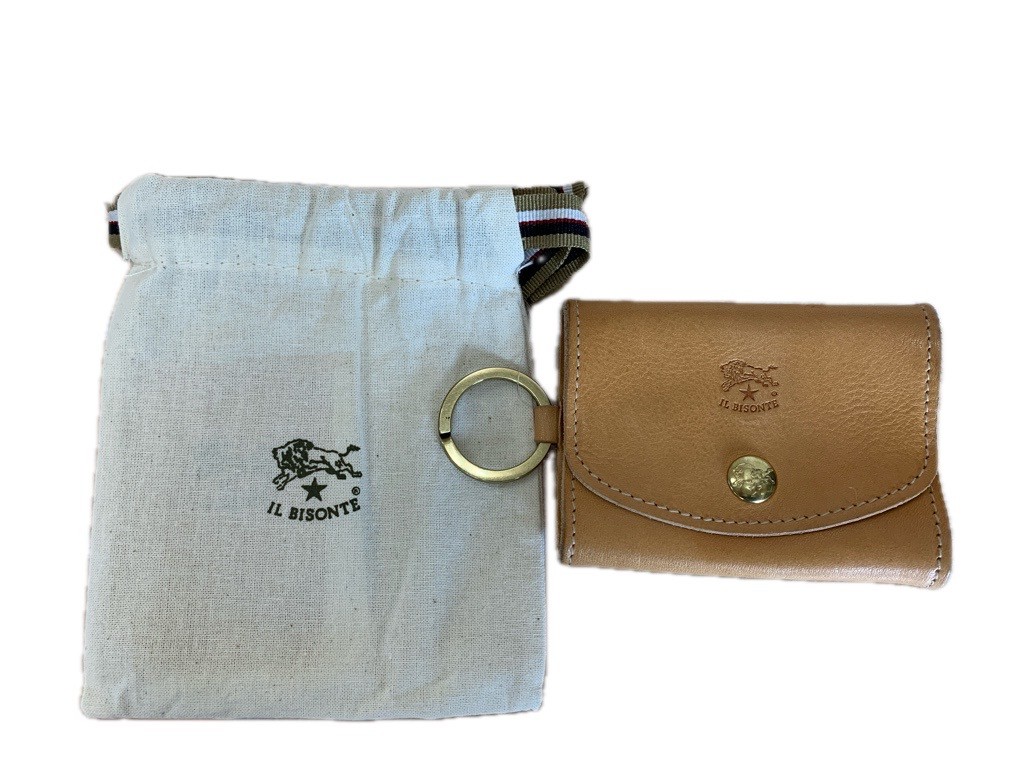 ⭐︎新品未使用　イルビゾンテコインケース IL BISONTE イルビゾンテ コインケース コインパース がま口 (IL