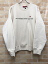 【中古】 Supreme シュプリーム 22AW shop Small Box Crewneck クリーム XL 111430610
