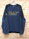 【中古】 PALACE パレス Palace Horsepower Crew ネイビー XL 111433684