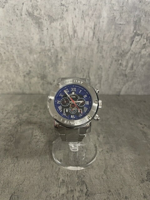 【中古】銀河鉄道999 ギンガテツドウスリーナイン 腕時計 クウォーツ クロノクロス 3ATM 東映アニメーション 松本零士 225/999 シルバー 33926644