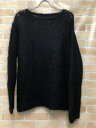 【中古】 6(ROKU) ロク モヘアウールニット 8613-199-0232 ブラック FREE 111436149