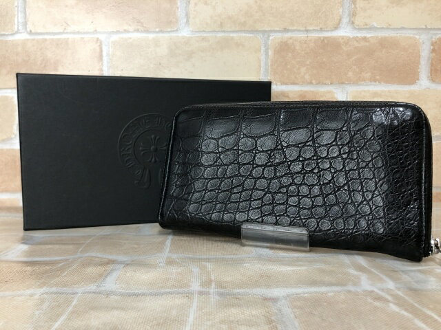 Rakuten - 【中古】 Chrome Hearts クロムハーツ REC F ZIP ALLIGATOR アリゲーター ラウンドジップ 財布 ウォレット インボイス有 111449957