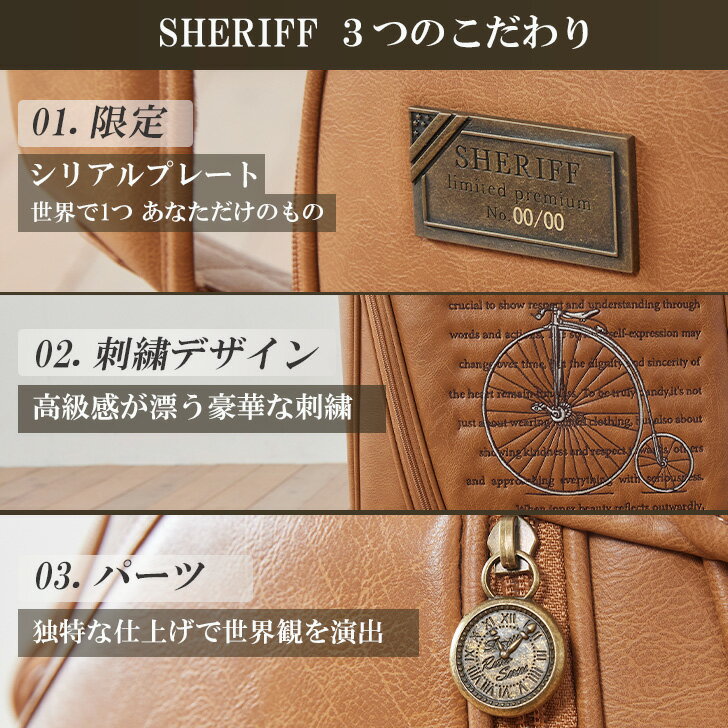 【公式｜大特価セール】 無くなり次第終了 SHERIFF シェリフ ゴルフ キャディバッ...