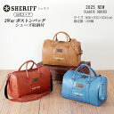 【公式】2025 NEW SHERIFF シェリフ ゴルフ ボストンバッグ メンズ SFC-018 クラシックシリーズ 数量限定 合成皮革 ゴルフバッグ かっこ...