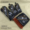 【大特価SALE】【公式】数量限定 VALIANT バリアント ゴルフ VA-005 シールドコレクション ヘッドカバー メンズ 合皮 かっこいい おしゃれ レア 刺繍 シェリフ 兄弟ブランド ドイツ ドライバー フェアウェイ ユーティリティ