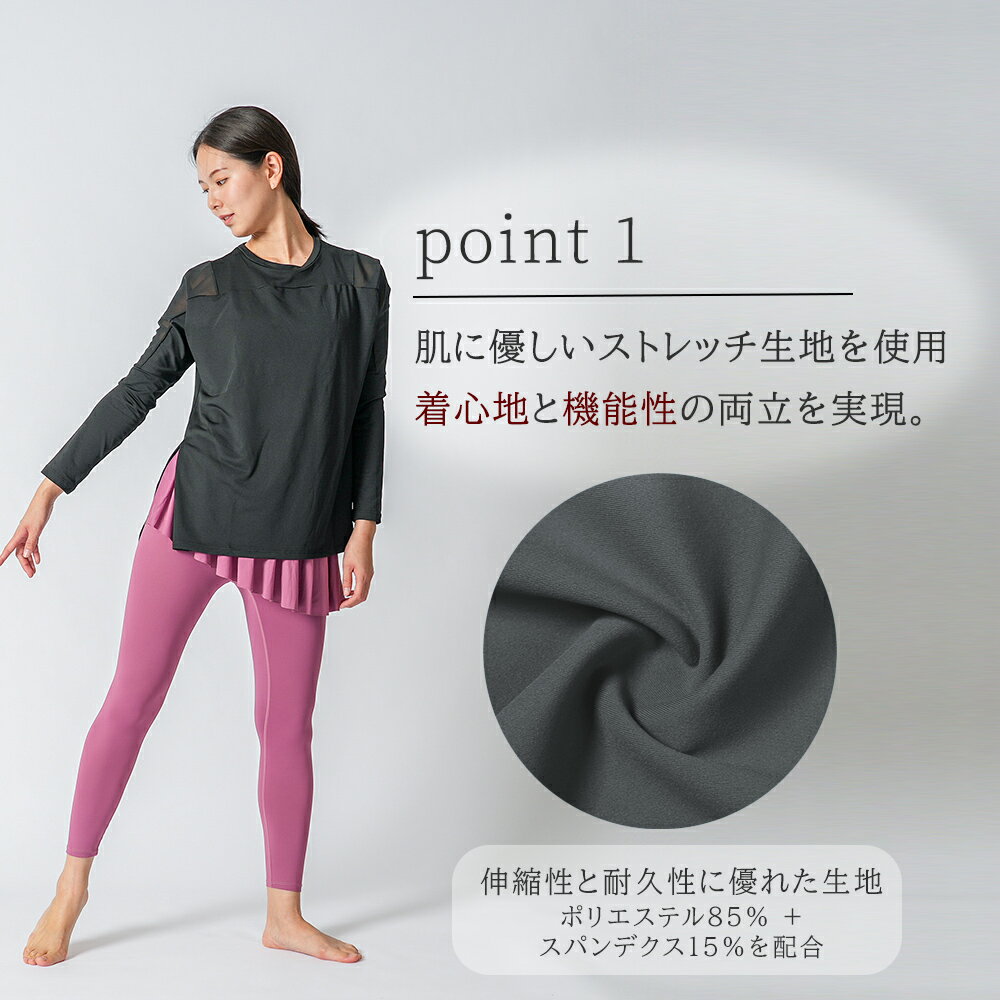 【クーポン配布中！】送料無料 選べるショルダーメッシュTシャツ 【ロングorショート】 レディース 半袖 スポーツウェア Tシャツ 吸汗速乾 インナー フィットネス 初心者 ジョギング ジムウェア トレーニングウェア トップス 大きいサイズ 体型カバー