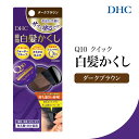 【まとめ買いで200円OFF+特典あり】DHC Q10 クイック白髪かくし SS ダークブラウン 白髪隠し 白髪染め 白髪 生え際 ヘアファンデーション パウダー 白髪ぼかし ファンデ ヘアファンデ リタッチ ヘアパウダー 白髪カバー ヘアケア