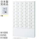 【IC錠】小物入れロッカー40人用ロッカー【送料無料】ロッカー 40人用ホワイト色/スチールロッカー【メーカー品】【国産品】ロッカー/オフィスロッカー貴重品入れ...