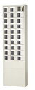 【送料無料】30人用小物入れ【シリンダー内筒交換錠】【日本製】【完成品】携帯電話保管庫小物整理ロッカー/貴重品ロッカースチールロッカー/財布ロッカーセミホワイト...