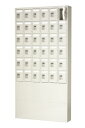 【送料無料/車上渡し】36人用小物入れ【ダイヤル錠】【日本製】【完成品】携帯電話保管庫小物整理ロッカー/貴重品ロッカースチールロッカー/財布ロッカーセミホワイト...
