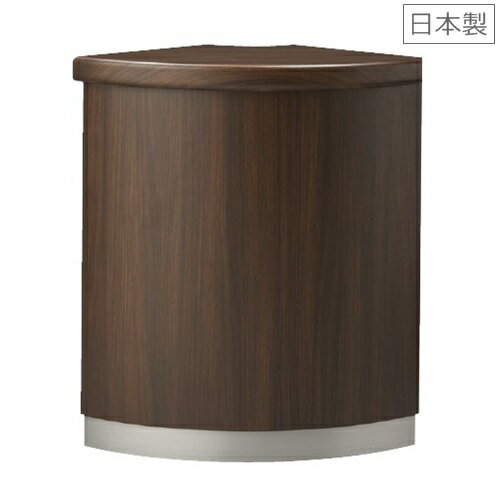 【送料無料】【受注生産品】PXH-45RBW90°外コーナーハイカウンター【シート張り】スチールカウンター オフィス 事務室事務所　受付 エントランス【日本製】