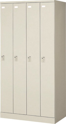 【メーカー直送地域限定送料1500円】【メーカー直送地域限定設置サービス0円!!】4人用ロッカー/ニューグレー色事務用/ロッカー 4人用/スチールロッカー 更衣ロッカー/業務用ロッカー/ロッカー かぎ付き/完成品