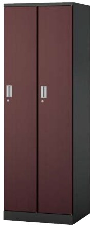 木目ロッカー【メーカー直送地域限定送料1500円】【メーカー直送地域限定設置0円!!】2人用ロッカー/扉全3色事務用/ロッカー 2人用/スチールロッカー 更衣ロッカー/オフィス家具/業務用ロッカー/ロッカー かぎ付き