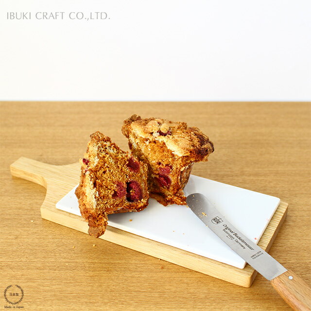 木のプレート 陶板付き 長方形【 カッティングボード 皿 栗の木 日本製 】