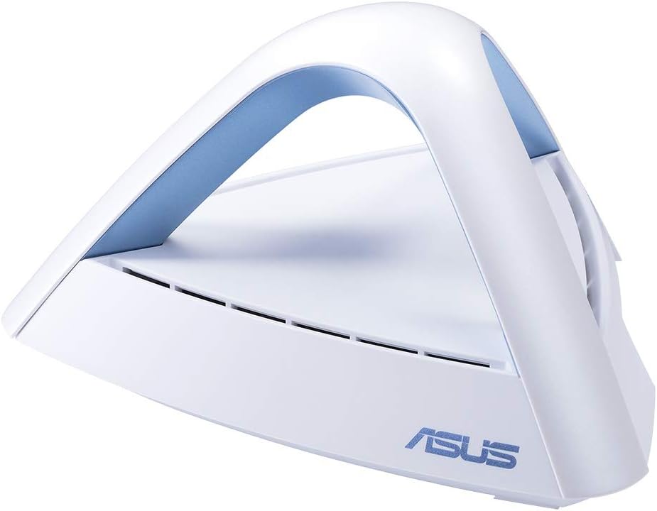 ASUS メッシュ WiFi 無線LAN ルーター Lyra Trio 1台単体 11ac デュアルバンドAC1750 1300+450Mbps 最大10台 2LDK 1階建向け セキュリティ