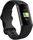 【Suica対応】Fitbit Charge 6 トラッカー Obsidian/Black 最大7日間のバッテリーライフ/GPS搭載/スマートウォッチ